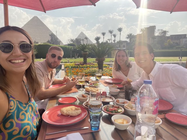 Lunch at Marriot Mena House